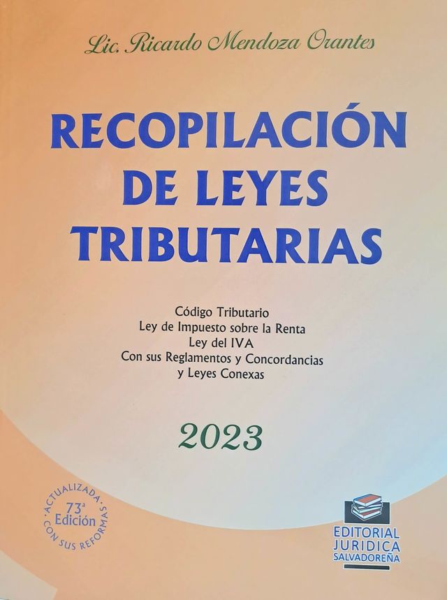 Recopilacion De Leyes Tributarias