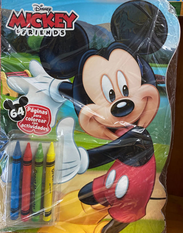 Libros para niños para colorear de Disney, juego en paquete, 8 libros para  colorear y paquete de pegatinas (Mickey Mouse, Minnie Mouse y más!)